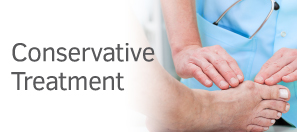 Exeter Foot & Ankle Clinic conservative treatment CTA
